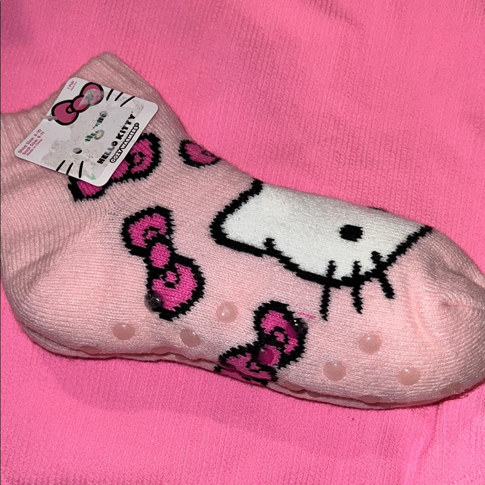 Hello Kitty Pink and White cozy warmers